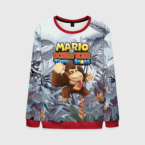 Мужской свитшот Mario Donkey Kong - Nintendo - Gorilla / 3D-Красный – фото 1