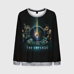 Свитшот мужской The Expanse арт, цвет: 3D-меланж