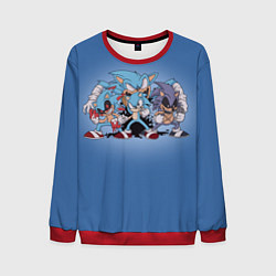 Свитшот мужской Sonic EXE, цвет: 3D-красный