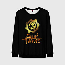 Свитшот мужской Sea of thieves шестеренка, цвет: 3D-черный