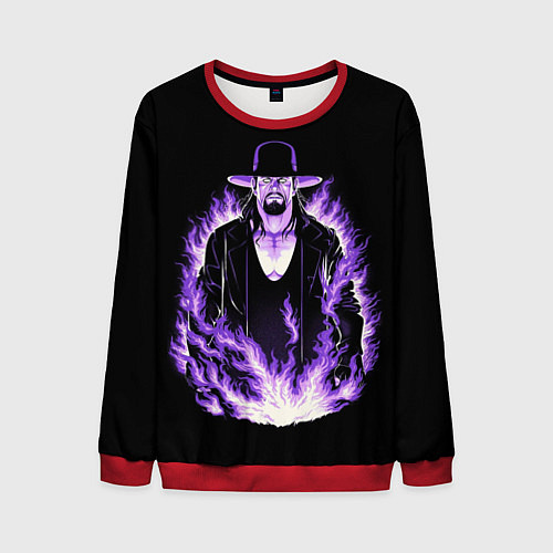 Мужской свитшот The phenom undertaker / 3D-Красный – фото 1