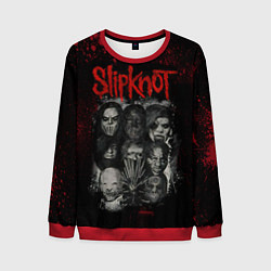 Свитшот мужской Slipknot dark, цвет: 3D-красный