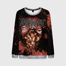 Свитшот мужской Slipknot horror, цвет: 3D-меланж