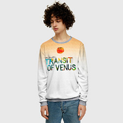 Свитшот мужской Transit of Venus - Three Days Grace, цвет: 3D-меланж — фото 2