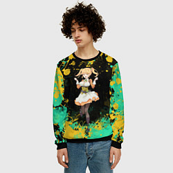 Свитшот мужской Тарт - Ассасин аристократ, цвет: 3D-черный — фото 2