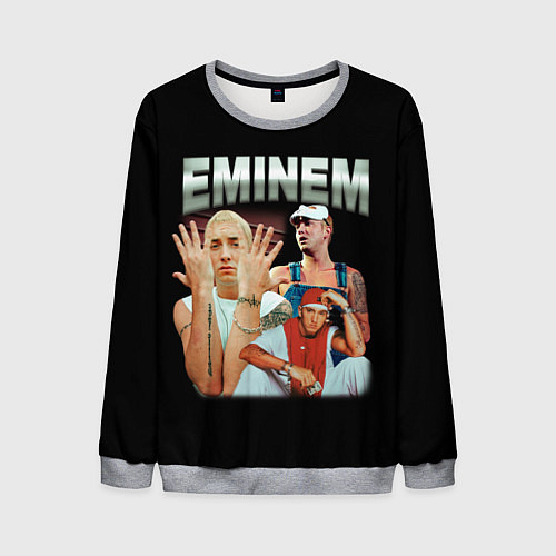 Мужской свитшот Eminem Slim Shady / 3D-Меланж – фото 1