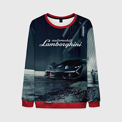 Свитшот мужской Lamborghini - power - Italy, цвет: 3D-красный