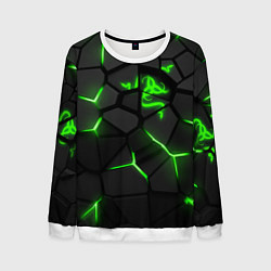 Мужской свитшот Razer green neon