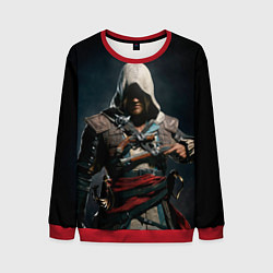 Свитшот мужской Assassins Creed 4, цвет: 3D-красный