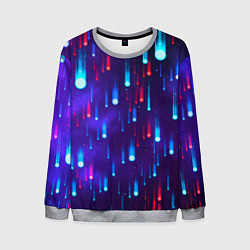 Свитшот мужской Neon rain, цвет: 3D-меланж