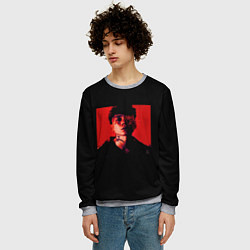 Свитшот мужской Три дня дождя - отпускай, цвет: 3D-меланж — фото 2