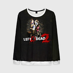 Свитшот мужской Left 4 dead 2 команда, цвет: 3D-белый