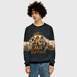 Свитшот мужской Age of Empires Эпоха империй, цвет: 3D-черный — фото 2