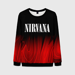 Мужской свитшот Nirvana red plasma