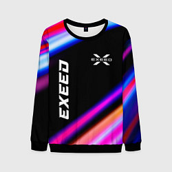 Свитшот мужской Exeed speed lights, цвет: 3D-черный