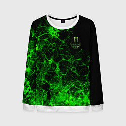 Свитшот мужской Monster energy cup, цвет: 3D-белый