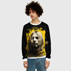 Свитшот мужской Nirvana Graffiti, цвет: 3D-белый — фото 2