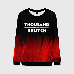 Мужской свитшот Thousand Foot Krutch red plasma