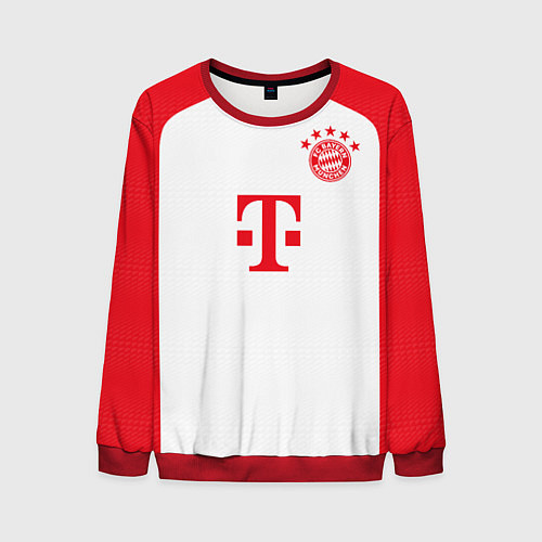 Мужской свитшот Гнабри Бавария Мюнхен форма 2324 домашняя / 3D-Красный – фото 1