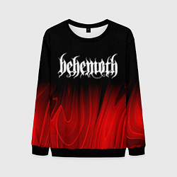 Свитшот мужской Behemoth red plasma, цвет: 3D-черный