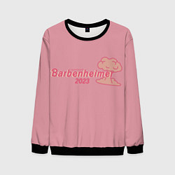 Свитшот мужской Barbenheimer PINK EDITION, цвет: 3D-черный