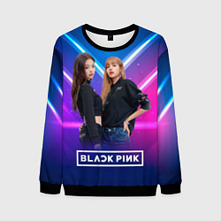 Свитшот мужской Blackpink neon, цвет: 3D-черный