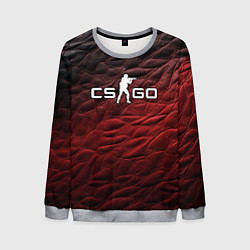 Мужской свитшот CS GO dark red