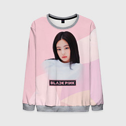 Свитшот мужской Jennie Kim Blackpink, цвет: 3D-меланж