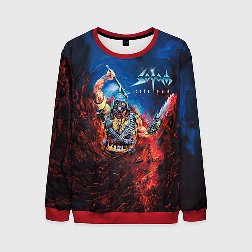 Мужской свитшот Sodom Cod red / 3D-Красный – фото 1