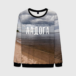Свитшот мужской Ладога, цвет: 3D-черный