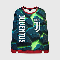 Свитшот мужской Juventus green neon, цвет: 3D-красный