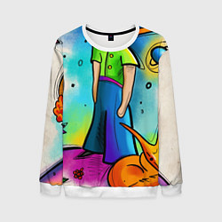 Свитшот мужской Le Petit Prince, цвет: 3D-белый
