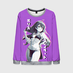 Свитшот мужской Эрис Грейрат в бикини, цвет: 3D-меланж