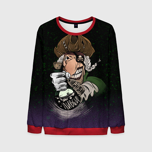 Мужской свитшот Ром и Ливси / 3D-Красный – фото 1