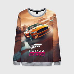 Свитшот мужской Forza Horizon race, цвет: 3D-меланж