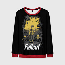 Свитшот мужской Fallout boys, цвет: 3D-красный