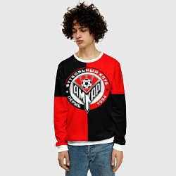 Свитшот мужской ФК Амкар, цвет: 3D-белый — фото 2