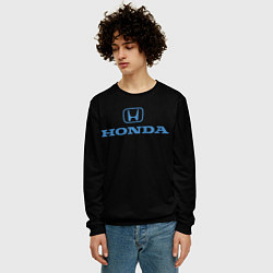 Свитшот мужской Honda sport japan, цвет: 3D-черный — фото 2