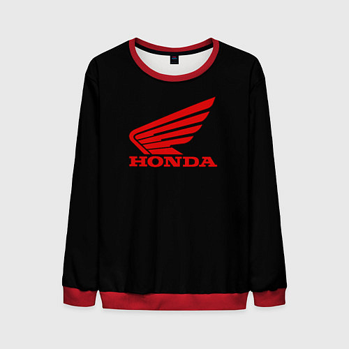 Мужской свитшот Honda sportcar / 3D-Красный – фото 1