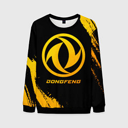 Свитшот мужской Dongfeng - gold gradient, цвет: 3D-черный