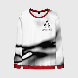 Свитшот мужской Assassins Creed logo texture, цвет: 3D-красный