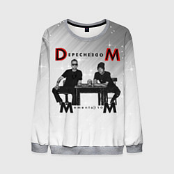 Свитшот мужской Depeche Mode - Mememto Mori Dave and Martin, цвет: 3D-меланж