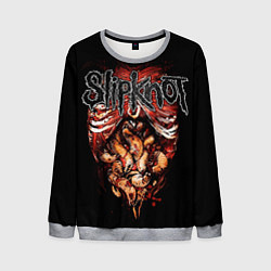 Свитшот мужской Slipknot - maggots, цвет: 3D-меланж