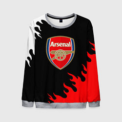 Свитшот мужской Arsenal fc flame, цвет: 3D-меланж