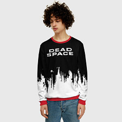 Свитшот мужской Dead Space монстры космоса, цвет: 3D-красный — фото 2