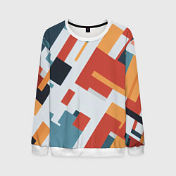 Мужской свитшот Геометрический узор - нейросеть