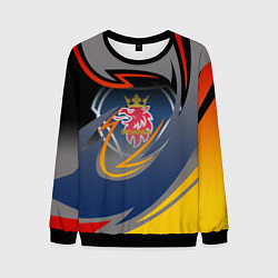 Свитшот мужской Scania логотип, цвет: 3D-черный