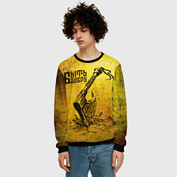 Свитшот мужской Топор добра, цвет: 3D-черный — фото 2