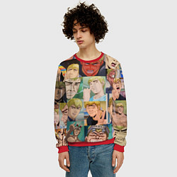 Свитшот мужской ГТО - Эйкити, цвет: 3D-красный — фото 2