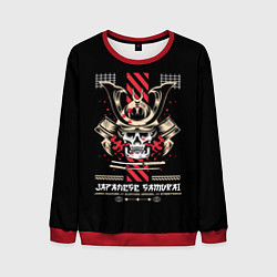 Свитшот мужской Japanese samurai streetwear, цвет: 3D-красный